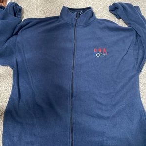 Vintage US Olympic Zip Up